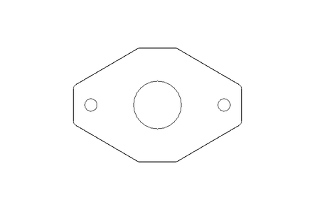 Palier-bride UCFL W 40x98x43,6