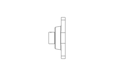 Mancal de flange PCJT 17x57x28,6