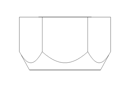 Porca sextavada M16 A4 DIN985