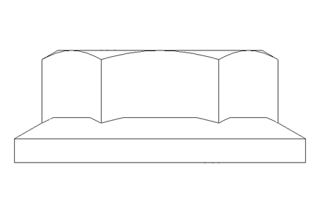 Hexagon nut M6 St-Zn