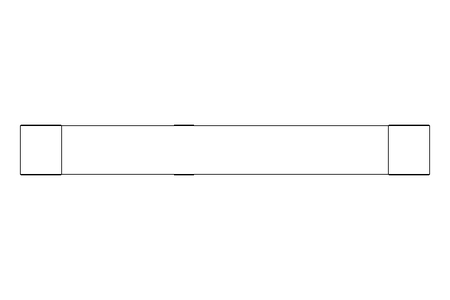 Chaveta DIN6885-1 AS 100x20x12 1.0503+CR