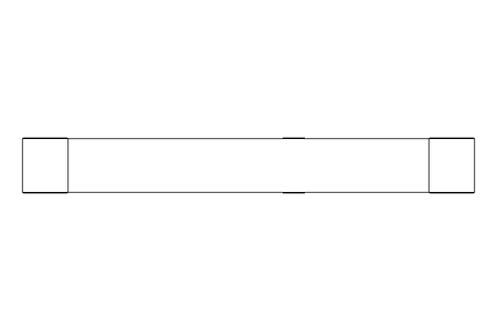 Chaveta DIN6885-1 AS 100x20x12 1.0503+CR