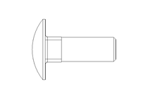 Schraube M12x35 A2 DIN603