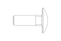 Screw M12x35 A2 DIN603