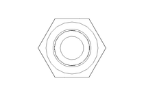 Hexagon screw M6x100 8.8 ISO4014