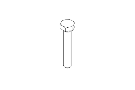 Tornillo cab. hexag. M4x25 8,8 ISO4017