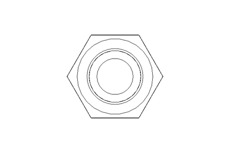 Hexagon screw M10x45 A4 80 ISO4017