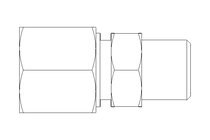 Raccord de tube LL 8 R1/8"