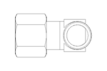 Conector roscado p/ tubos LL 8 R1/8"