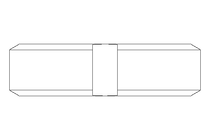 COUPLING NUT    F 40 DIN 11851