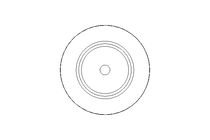 Membrane/diaphragme D=34 L/H=6 NBR