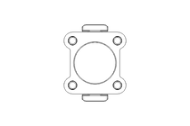 Swivel flange