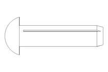 Grooved drive stud ISO8746 3x12 A2