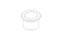 Plain bearing bush V 12x15x18x12x1.5