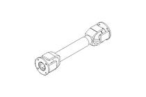 Universal joint shaft D=58 L1=268 L2=308