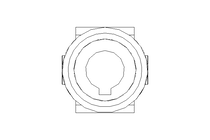 Universal joint shaft D=32 L1=600 L2=680