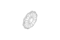 CHAIN WHEEL         1000-18-40