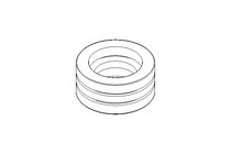 Mancal de rolam. axial 52218 75x135x62