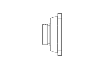 Mancal de flange TCJ FA125.8 50/62,7x143