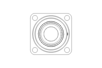 Cuscinetto flangiato TCJ FA125.8 50/62,7