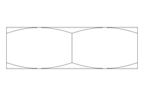 Écrou hexagonal M4 A2 DIN439