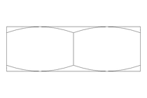 Hexagon nut M24x1,5 A2 DIN439