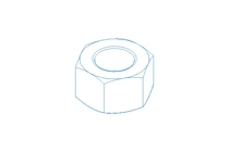 Hexagon nut M12x1,5 A4 DIN934