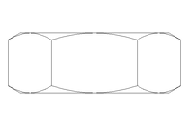 Porca sextavada M2,5 A2 DIN934