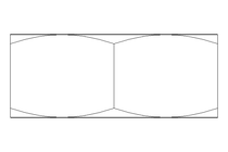 Sechskantmutter M2,5 A2 DIN934