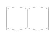 Dado esagonale M20x1,5 St-Zn DIN934