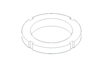 Slotted nut M50x1.5 ST DIN981