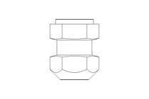 Casquillo roscado R M6x12,8 MS DIN16903