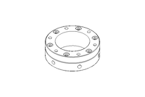 HEXAGON NUT    M45X1,5  MSR 45