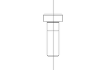 Zyl-Schraube M10x30 A2 70 DIN6912