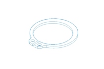 Tear-off ring 22x1.2 A2 DIN471