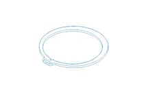 Tear-off ring 60x2 A2 DIN471