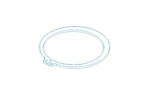 Tear-off ring 62x2 St DIN471