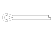 Cotter pin ISO1234 5x40 St