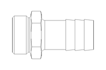 HOSE NOZZLE  G1"ART.NR.