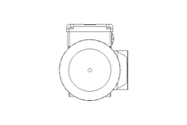 Schneckengetriebemotor 0,25kW 199 1/min