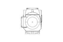 Schneckengetriebemotor 0,12kW 0,52 1/min