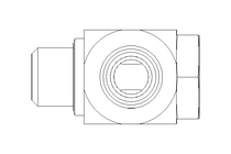 RACCORD A VIS ORIENTABLE