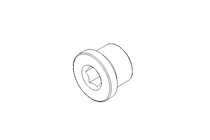 SCREW PLUG G 1/2"