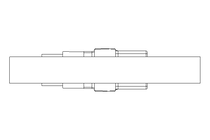 Braçadeira para mangueira D=35-50 B=5