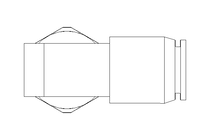 L PLUG-IN UNION QSRL-G1/4-8-K-SA