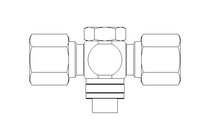 RACCORD A VIS ORIENTABLE