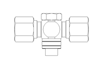 RACCORD A VIS ORIENTABLE