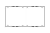 Écrou hexagonal M8 A2 DIN934