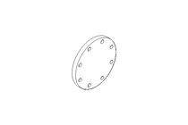 FLANGE DN125 PN16 A4 DIN EN 1092-1