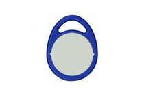 Transponder key tag blue